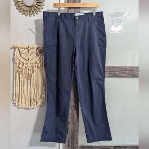 Carhartt Mens navy rip stop utility work or dress pants